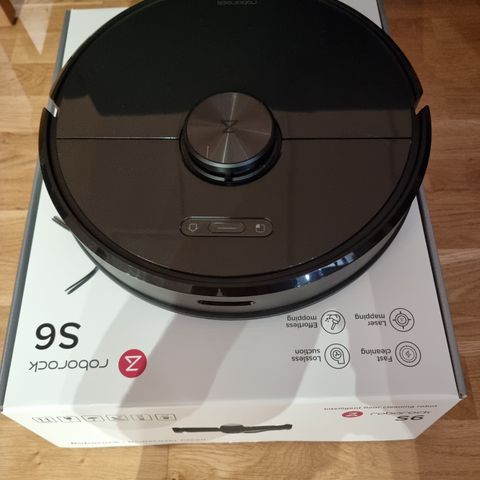 Roborock S6 (sort) + reservedeler