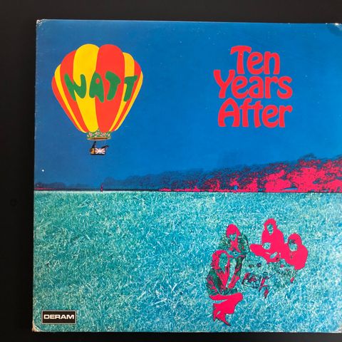 TEN YEARS AFTER "Watt" 1970 UK 1st press gatefold Deram Records vinyl LP