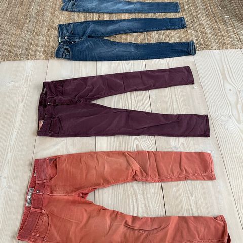 Jeans selges rimelig, replay, dondup, morris