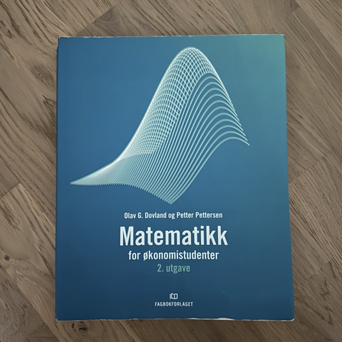 Matematikk for økonomistudenter