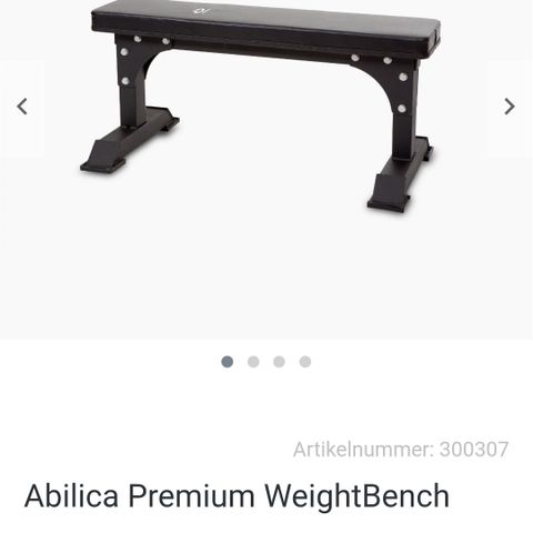 Abilica Premium WeightBench