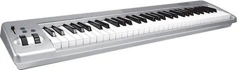 Keystation 61es MIDI keyboard semi-weighted