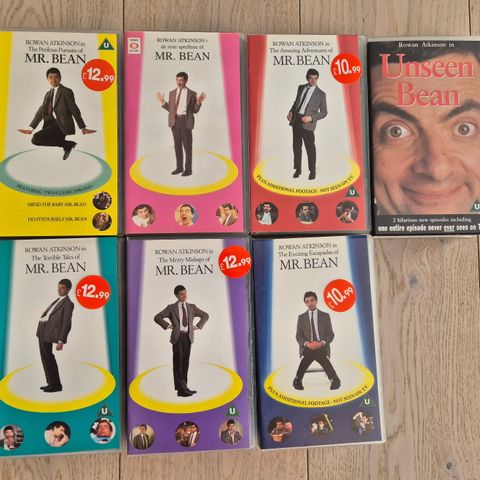 Mr Bean samling VHS