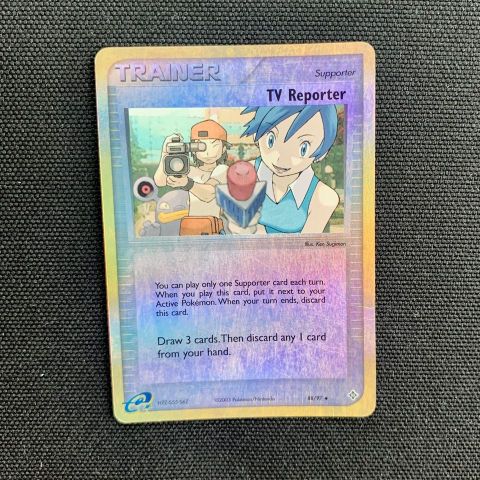 Tv-Reporter (reverse holo) - Dragon