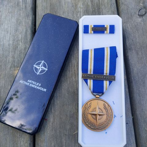 NATO Active Endeavour medalje.