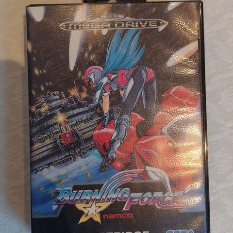 Burning Force CIB til Sega Mega Drive