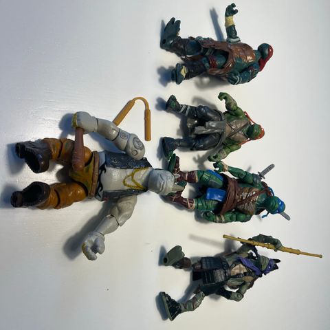 TMNT 5 figurer