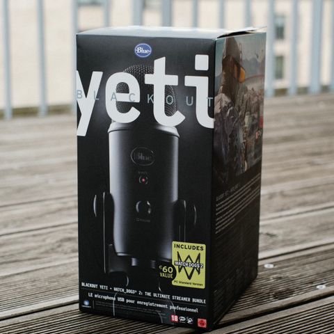 Blue Yeti blackout mikrofon