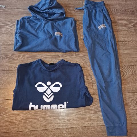 Hummel hettegensere og bukse str 164