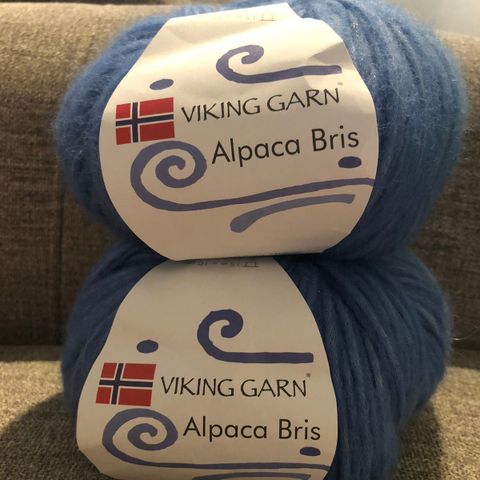 2 stk Alpaca Bris Viking Garn