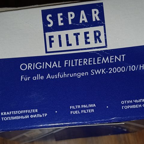 Separ Filter 01030/H