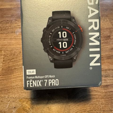 Garmin Fenix 7 Pro Solar smartklokke, 47mm