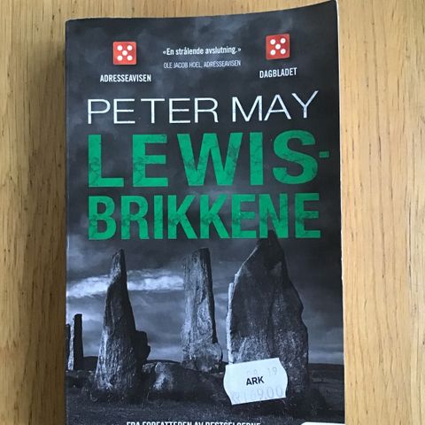 Pocketbok: Peter May, Lewisbrikkene