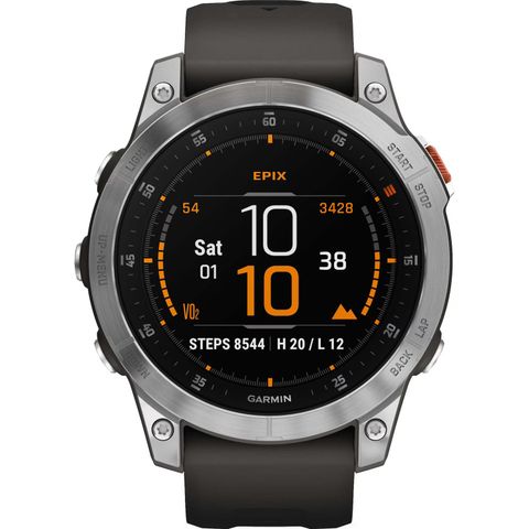 Garmin epix (Gen 2) AMOLED smartklokke 47mm (grå)