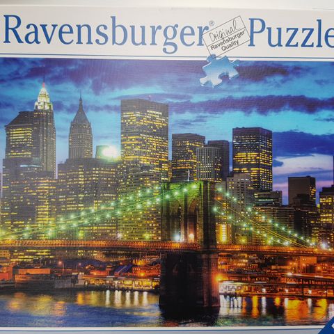 Ravensburger "Skyline NYC" 1500 brikker