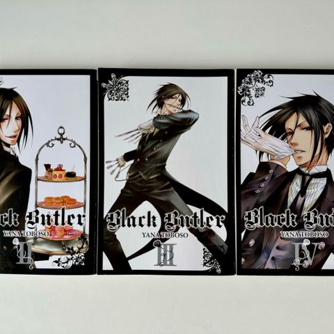 Black Butler Manga av Yana Toboso