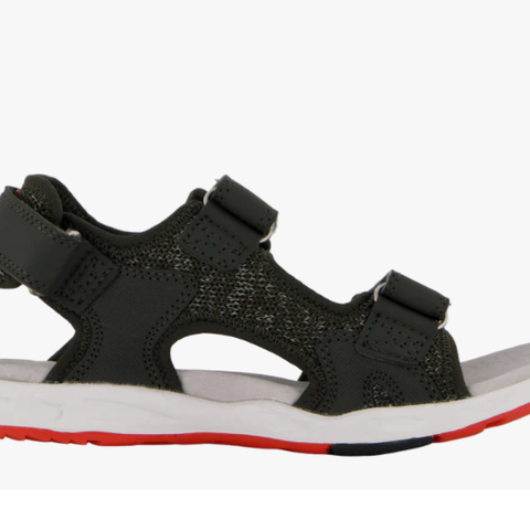 Viking sandal , - Anchor Charcoal/Red - EU 23, Sandaler , Innesko til barn