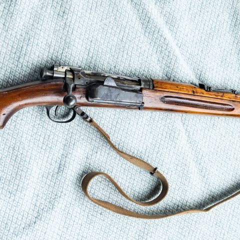 Original Krag Jørgensen rifle 6.5 mm