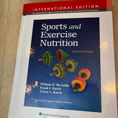 Bok: Sports and Exercise Nutrition