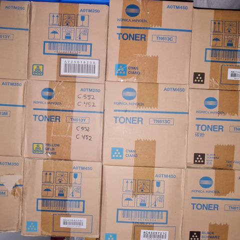 Original toner til Konica Minolta Bizhub C-452, 552, 552DS, 652, 652DS