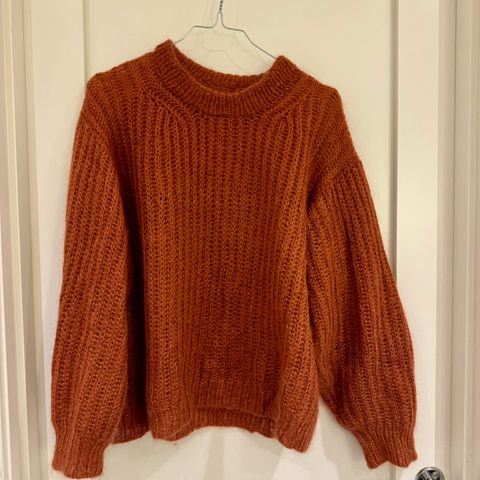 Petite Knit September Sweater i slik mohair