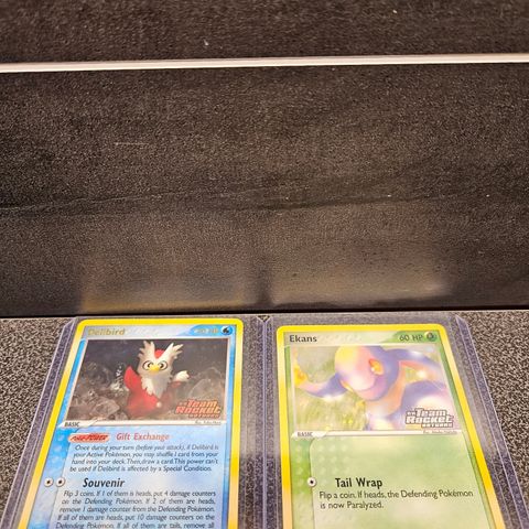 Pokemon kort / kun Holo og reverse