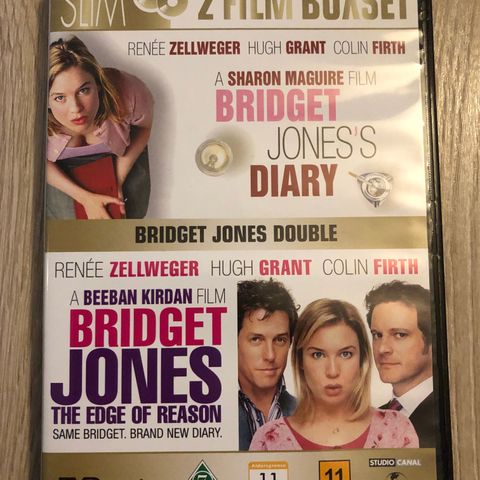 Bridget Jones Dagbok & Bridget Jones på randen (2 DVD’er)