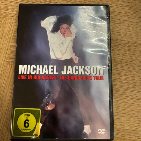 Michael Jackson Live In Bucharest DVD Uåpnet