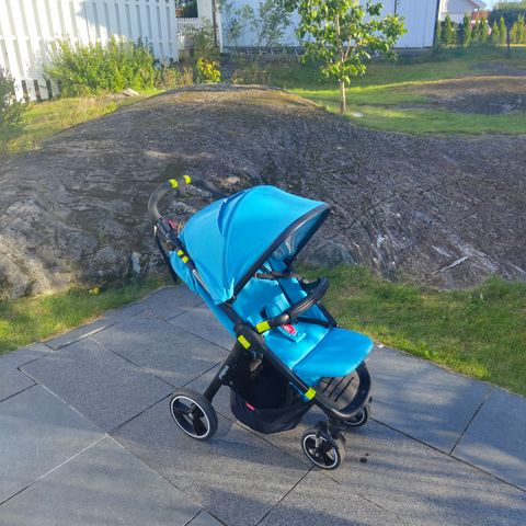 Pent brukt stroller selges.