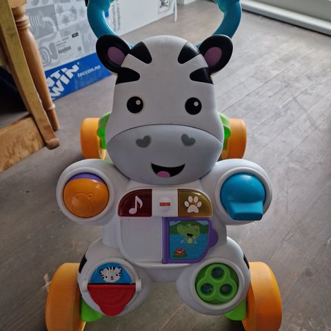 Gåvogn Zebra Fisher Price