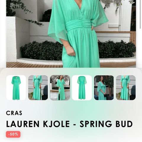 CRAS spring bud - Lauren kjole