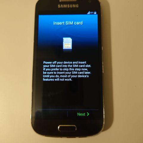 Samsung Galaxy S4 Mini