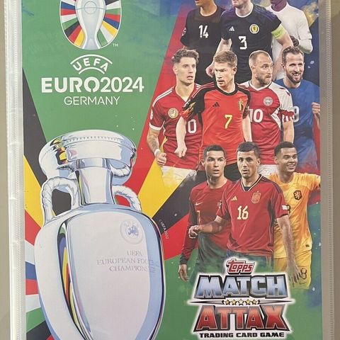 Match attax Euro 2024 fotballkort