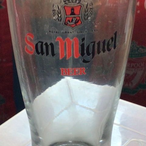 Ølglass San Miguel