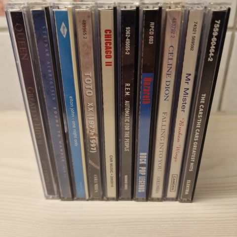 10 Musikk CD Plater