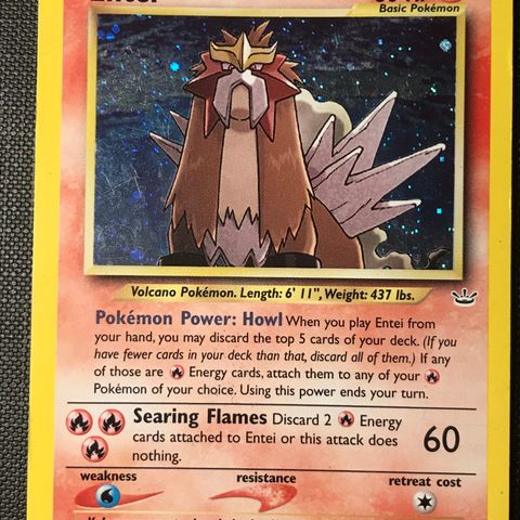 Entei Holo 6/64 Neo Revelation