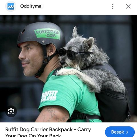 Ruffit Dog Carrier selges