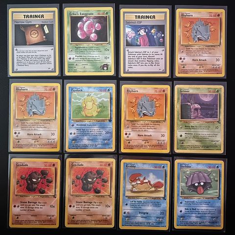 Vintage Pokemonkort