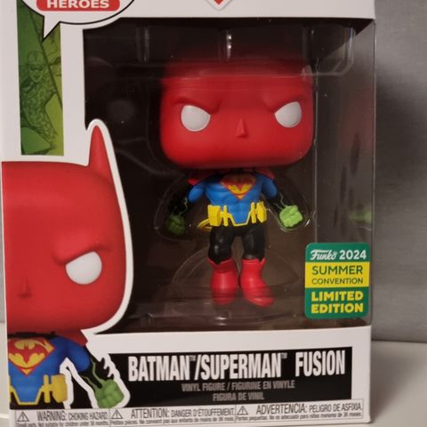 Batman / Superman Fusion Funko Pop! 2024 Summer Convention