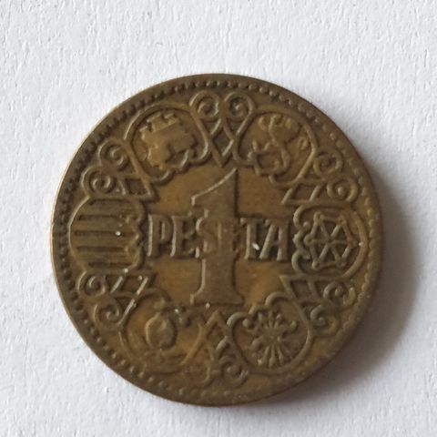 1 pesetas 1944