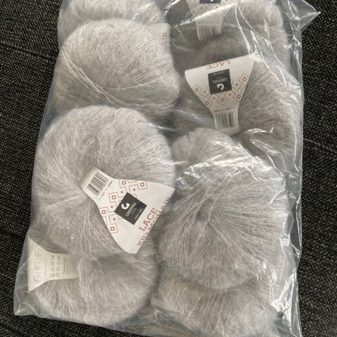 Lace kid mohair