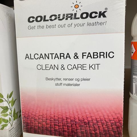 Colourlock Alcantara & fabric clean & care kit