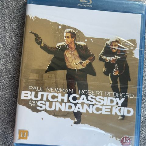 Butch Cassidy and the Sundance Kid (blu-ray) western klassiker, Newman, Redford