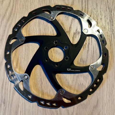 Shimano RT76 XT rotor. 203mm ice tech