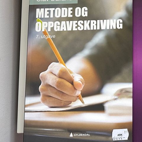 Metode og oppgaveskriving