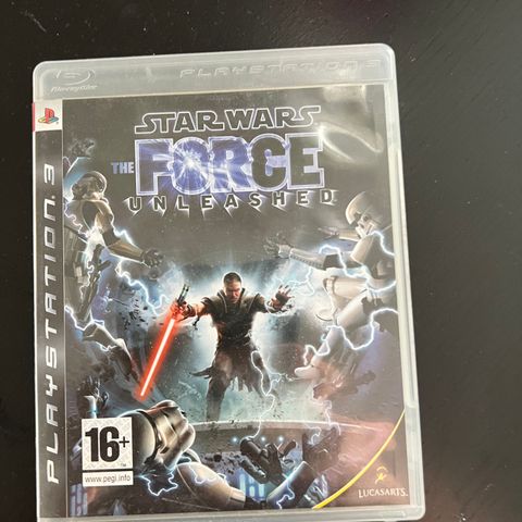 Playstation 3 star Wars the Force unleashed