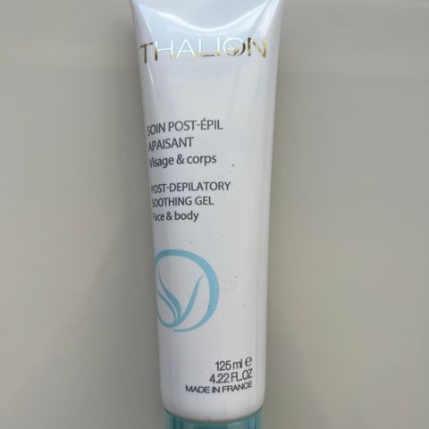 Thalion post-depilatory soothing gel