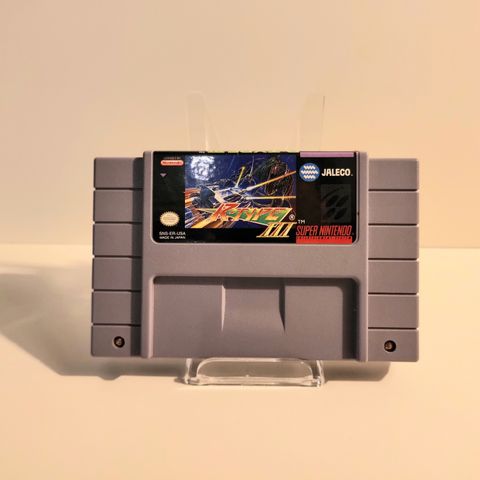 R-Type III The Third Lightning - Super sjeldent SNES spill - BILLIG