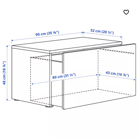 Ikea småstad oppbevaring