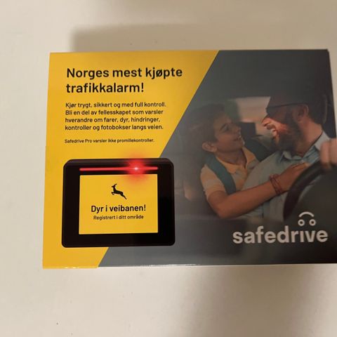 HELT NY Safedrive Pro (uåpnet emballasje)